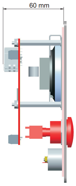 IP Substation Dimensions - Side view