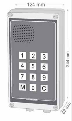 Light Industrial Master Station with Loudspeaker 100 7080 000 Description.jpg