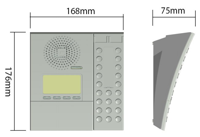 IP Desktop Master - Dimensions