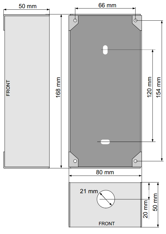 IP Substation - Flush Mount Backbox