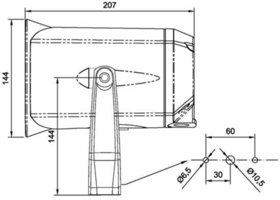 IP Speaker ELSII-10H - Front view