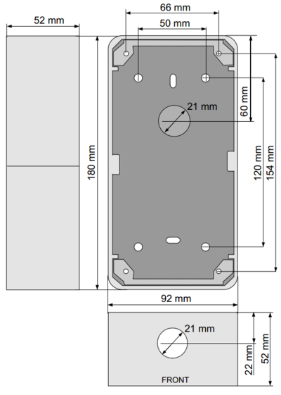 IP Substation - Surface Mount Backbox