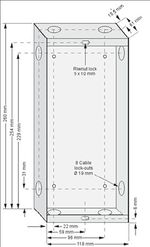 Wall Master Station, Display 100 7042 000 Drawing Flush Mount Box.jpg