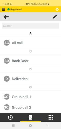 Select Contact from address book