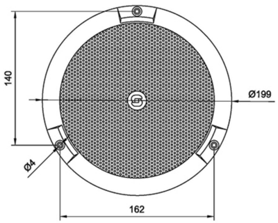 IP Speaker ELSIR-10C - Front view