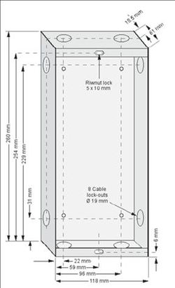Wall Master Station, Standard 100 7040 000 Drawing Flush Mount Box.jpg