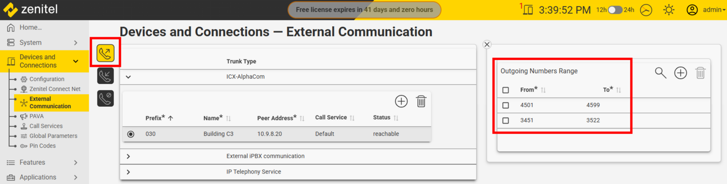 ICX-AlphaCom connection (Zenitel Connect Pro) - Zenitel Wiki