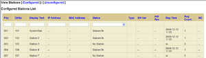 View Stations - Configured]]